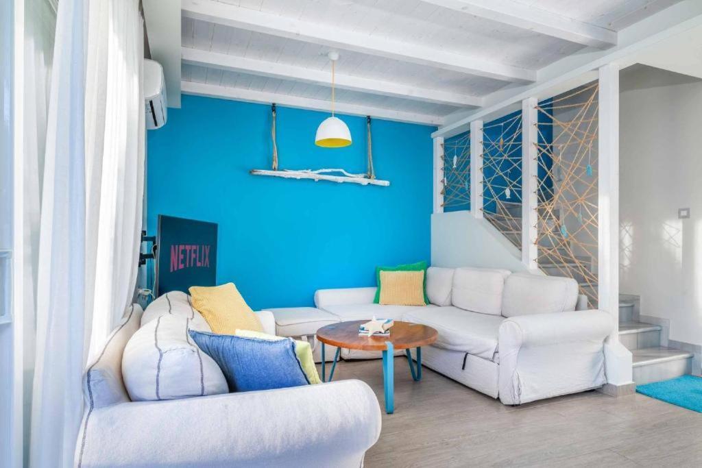 Seabreeze Villa - With Jacuzzi & Heated Pool Мастихари Экстерьер фото